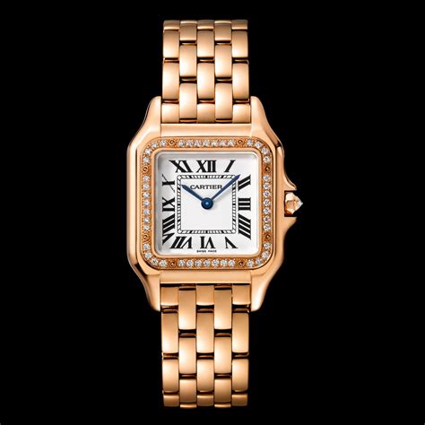 cartier mens panthere watch|cartier panthere watch with diamonds.